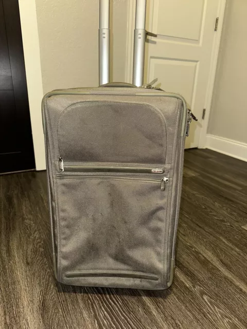 TUMI Alpha Frequent Traveler 22" Carry On Expandable Wheeled Luggage 22022S4