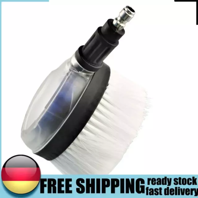 Durable Car Wash Brush Automatic Rotary 1/4 Quick Connect Rotating Washing Tool