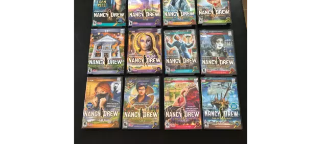 * Nancy Drew PC CD Rom Game Pick & Choose Computer Game Lot 23-32