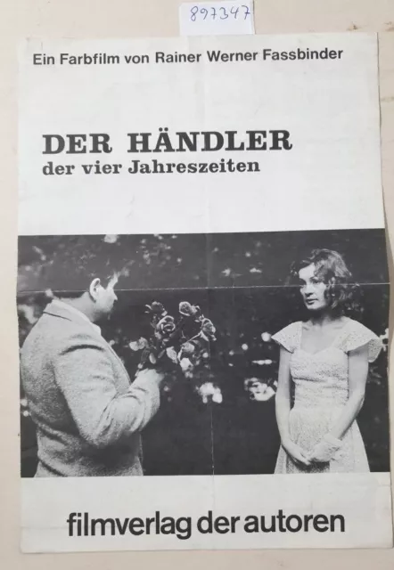 Der Händler der vier Jahreszeiten : Presseheft / Presseinformation : Hanna Schyg