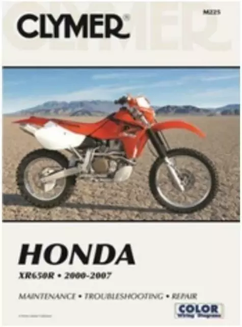 Clymer Manual Honda Xr650R 2000-2007