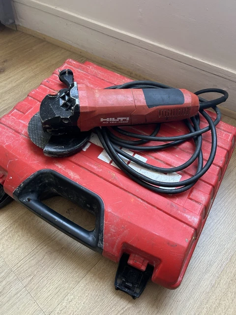 PONÇEUSE À BÉTON, MEULEUSE D'ANGLE HILTI AG 125-15DB