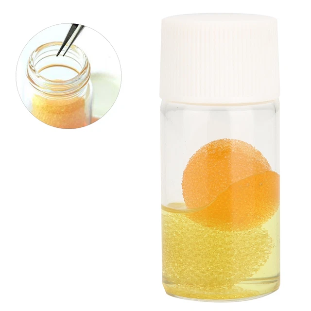 Liquid Remover And Sponge Ball Cleaning Tools Kit Eyelash Extension Tweezer CHW