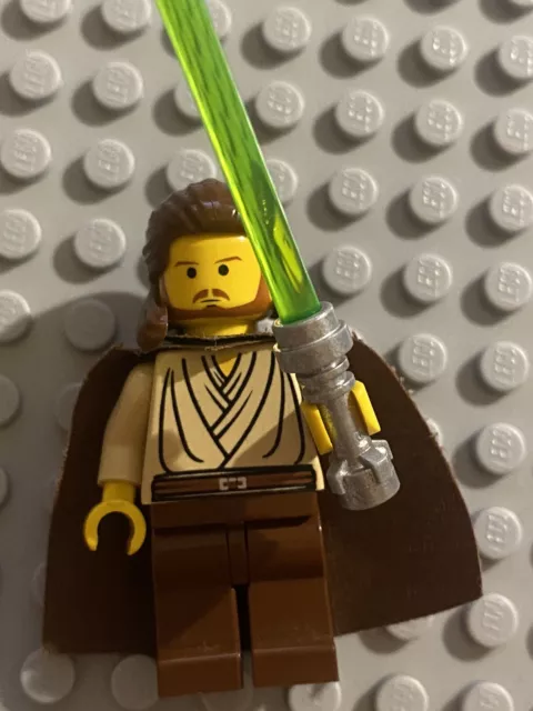 Lego Star Wars Minifigures Qui-Gon Jinn Original version 7101, 7121, 7161  sw0027