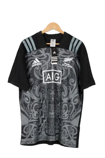 New Zealand Maori All Blacks 2017 Rugby Union Jersey Adidas Mens XXXL