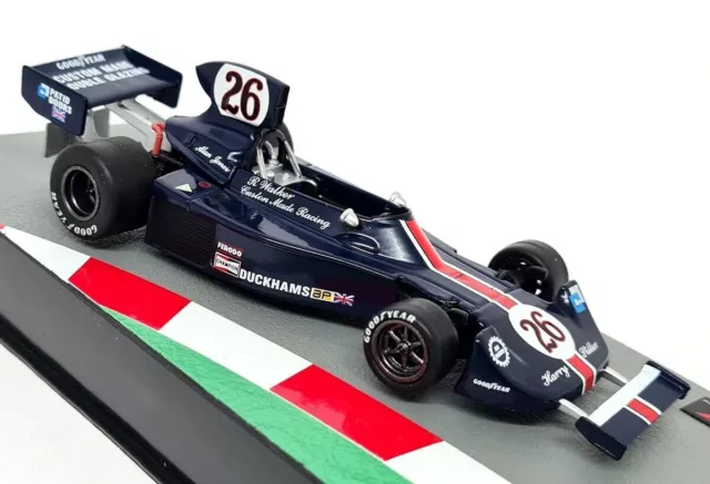 Atlas 1/43 - Heskith 308B 1975 Alan Jones Monaco GP Diecast Model F1 Car