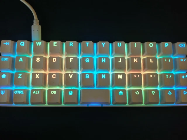 ZSA Planck EZ White Glow 首相官邸 家電・スマホ・カメラ
