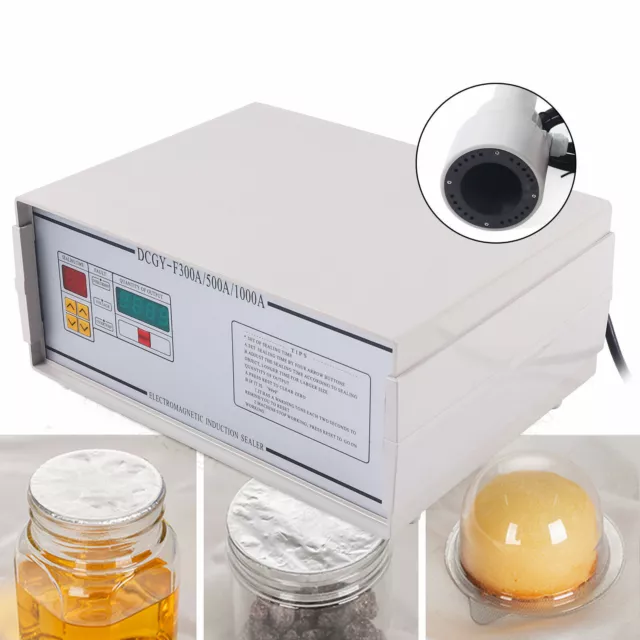 Handheld Induction Sealer Electromagnetic Honey Bottle Cap Sealing Machine 500w