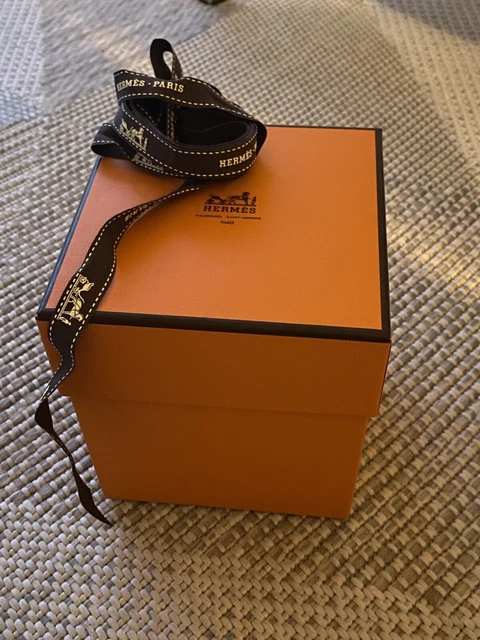 Boîte Vide Hermès + Sac Shopping - 40.5x33.5x13.5 Cm - Pour Rangement Ou Cadeau
