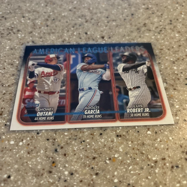 TOPPS 2024 SERIES 1 2023 American League Home Runs Leaders 179