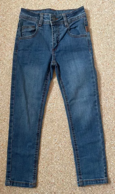 Topolino Jeanshose Größe 116 in Blau mit Verstellbaren Gummibund Unisex