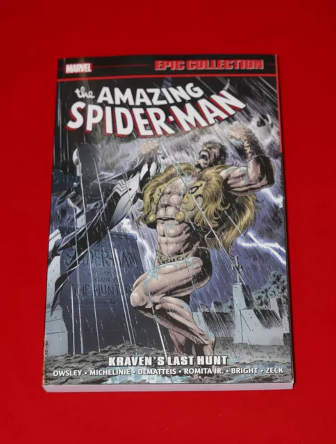 Amazing SPIDER-MAN Epic Collection 17 Kraven's Last Hunt New Marvel Comics TPB