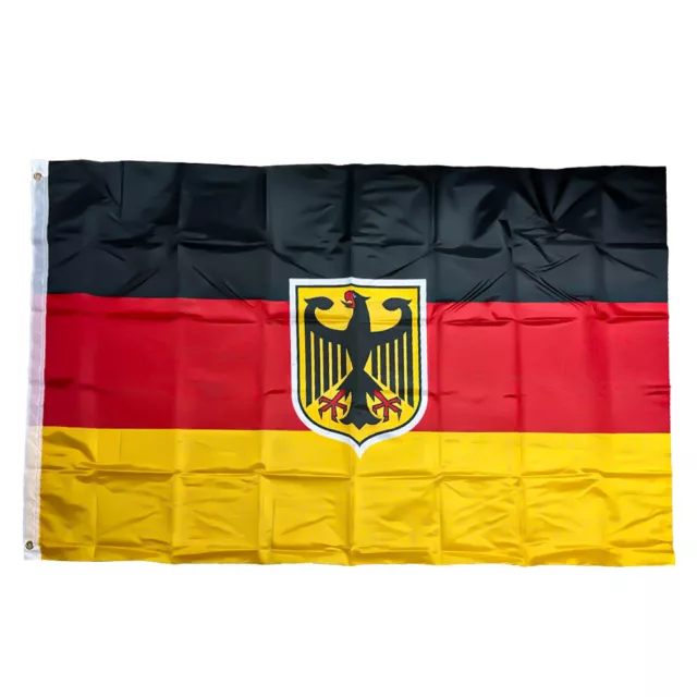 Fahne DEUTSCHLAND ADLER ca. 90x150 cm Flagge mit Ösen Flaggen WM EM Fanartikel