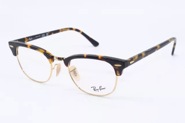 Nuevas Gafas Ray-Ban Rb 5154 8116 De Diseño Habana Oro Marcos Auténticos 51-21