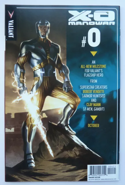 Armor Hunters #4 - 1st Printing Cover B - Valiant Comics September 2014 VF- 7.5 3