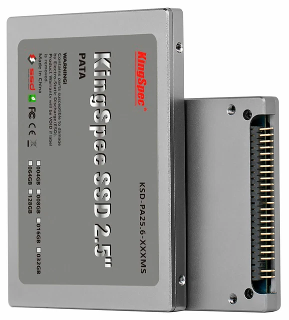 32GB KingSpec 2.5-inch ZIF 40-pin SSD Solid State Disk SMI Controller (MLC)