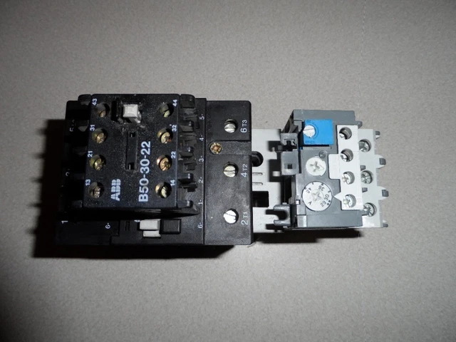 ABB contactor B50-30-22+thermal switch TA75 DU /#5 B0RA 9624