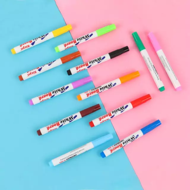 8/12 X Magical Water Painting Pen Toy Whiteboard White Board Marker Tool ESP