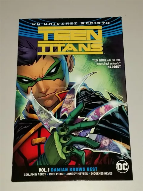 Teen Titans Damian Knows Best Vol 1 Dc Comics Universe Rebirth Tpb (Paperback)<