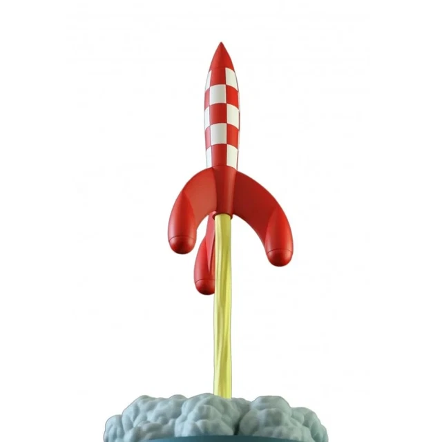 Figurine Tintin - Fusée Au Décollage - Collection Les Icônes, NEUVE