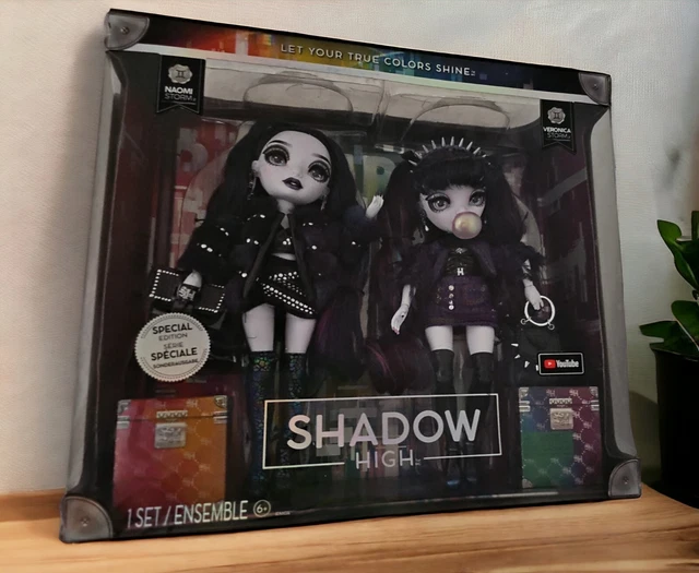 Shadow High Box Set RAINBOW HIGH SHADOW High Naomi & Veronica Storm Twins, Doll Twins NEW ...