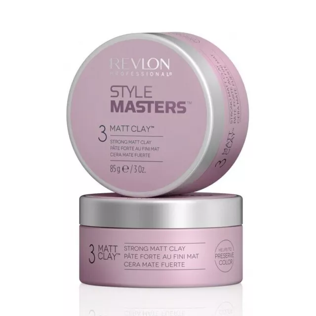 Cire Cheveux Effet Mat REVLON PROFESSIONAL style Masters Matt Clay 85gr