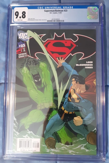 Superman Batman (2003) #23 CGC 9.8 White Pages 1st Tim Drake Batman Beyond