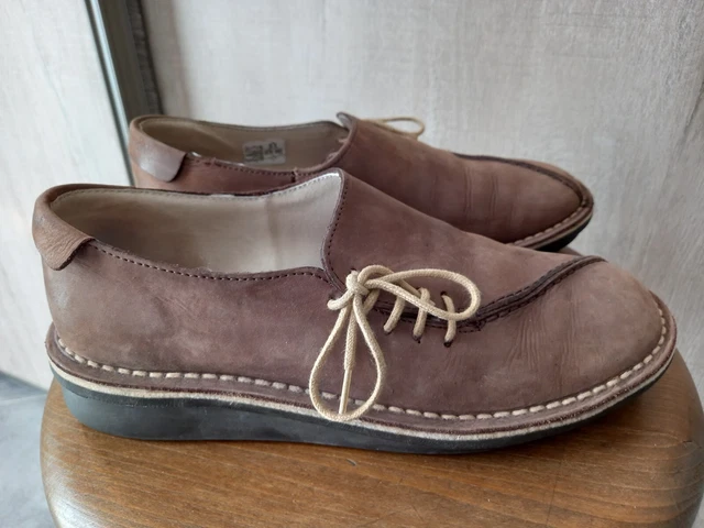 KICKERS Chaussures de ville confort en cuir marron P. 38