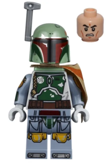 LEGO Boba Fett Star Wars Minifigure Printed Arms sw0977 - 75222 Cloud City NEW