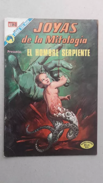 Joyas De La Mitologia #231 - El Hombre Serpiente! - Comic In Spanish - Novaro