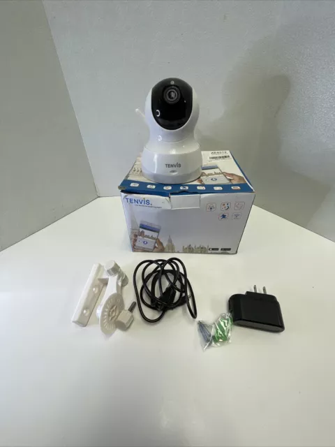 Tenvis TH661 Motion-Detecting 1080p HD Color CMOS Security IP Camera With Box