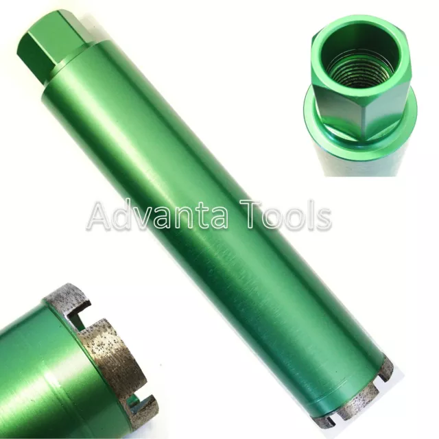 2-1/2" Wet Diamond Core Bit 4 Drilling Wire Mash Light Steel Reinforced Concrete