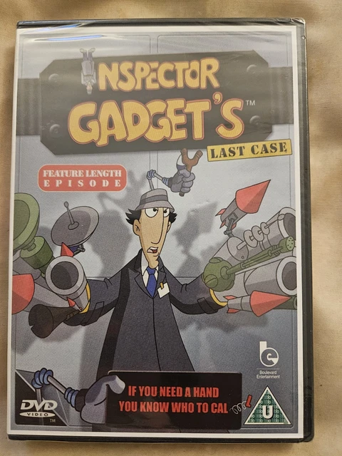 Windup Inspecteur Gadget Gyro Bandai FR3 1983 MOC Inspector no Entrechats