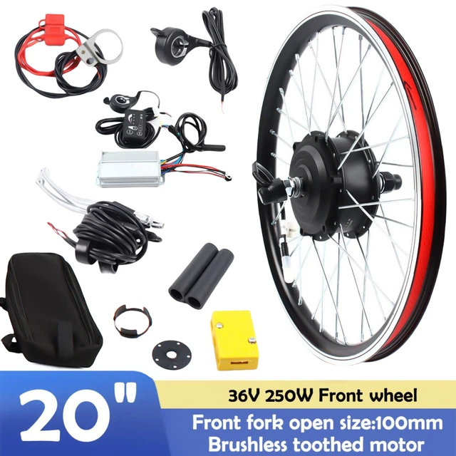 E Bike Umbausatz Vorderrad 20 Zoll Mit Akku 20 ZOLL ELEKTRO-FAHRRAD Umbausatz Vorderrad e-bike Conversion kit 36V