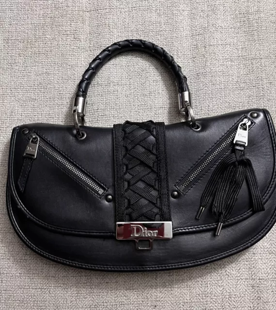 Christian Dior by John Galliano F/W 2002 "Admit It" Corset Lace Up Bag Handbag
