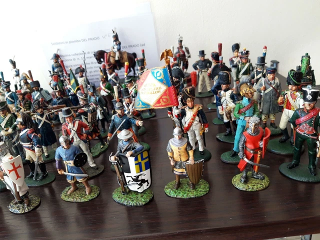 LOT De Petits Soldats En Plomb – Collection Vintage – Nombreux Morceaux