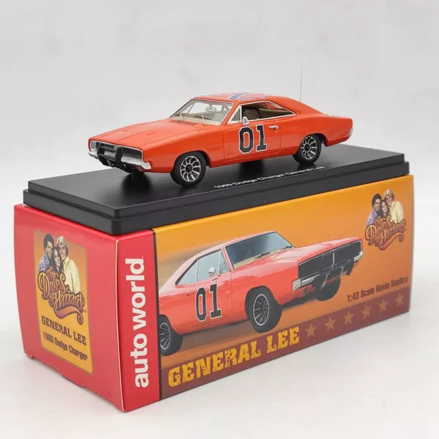 Auto World 1969 Dodge Charger General Lee Red AWRSS1151 1:43 Limited Edition