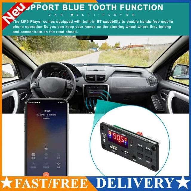 Modulo Lettore MP3 Bluetooth Con Radio FM - Per Auto E Impianti Audio - Foto 5