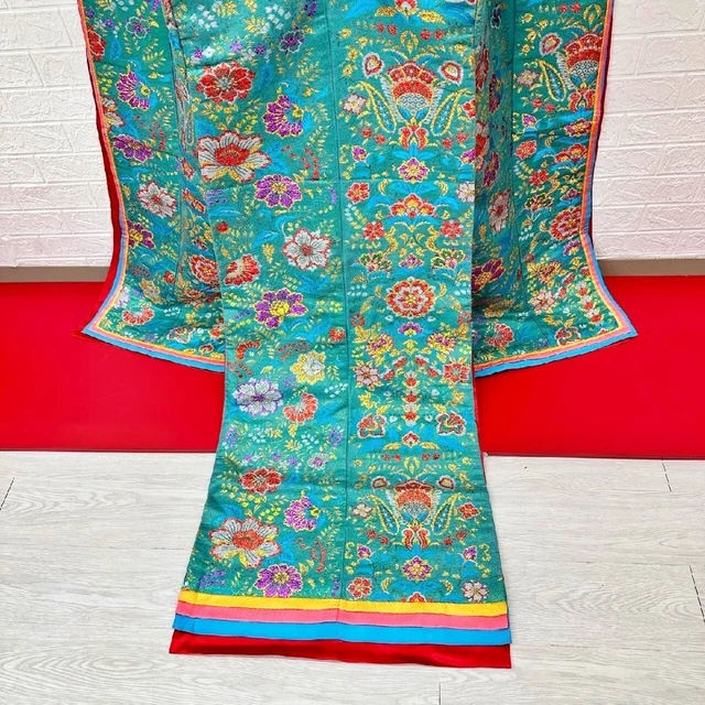 Japanese Kimono Uchikake Wedding Pure Silk  japan 235 2