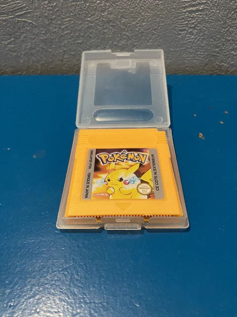 Pokémon Version Jaune Nintendo Game Boy Complet PAL