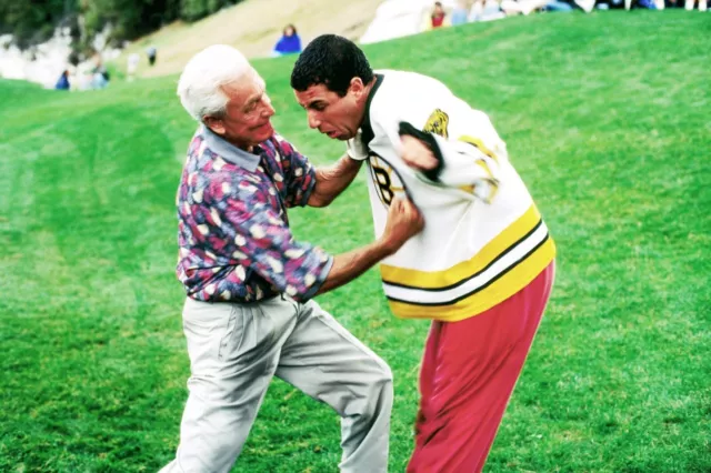Bob Barker Fighting Adam Sandler in Happy Gilmore Picture Photo Print 4x6