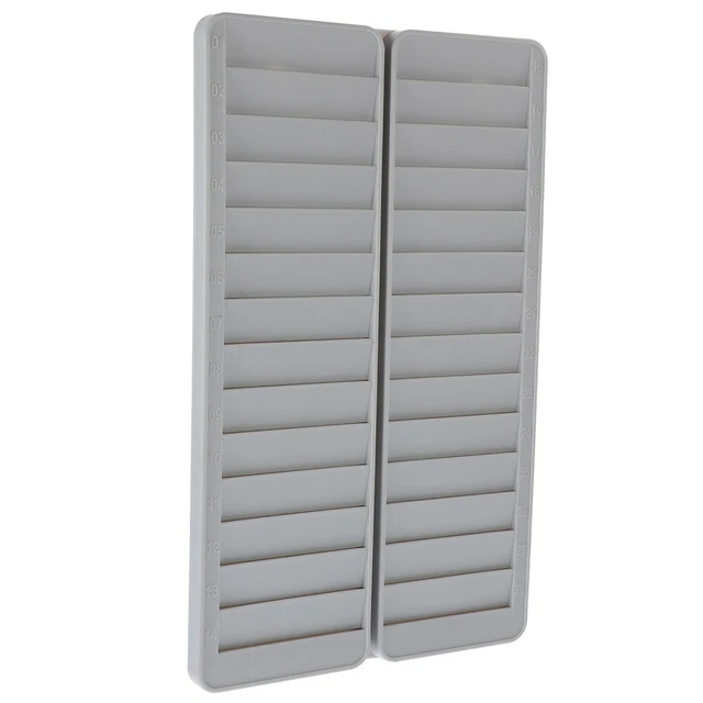 Porta Biglietti Da Visita In Legno E Metallo - Supporto Da Scrivania