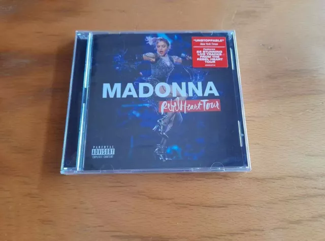 CD doppio Madonna "Rebel Heart Tour" nuovo e sigillato