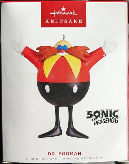 2022 DR. EGGMAN LIMITED EDITION Sonic The Hedgehog Hallmark Keepsake