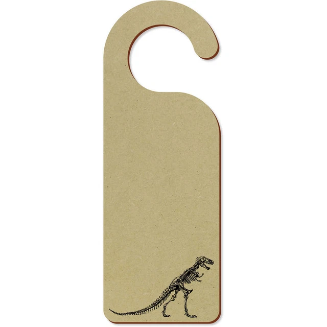 'Esqueleto del Tyrannosaurus' 200 mm x 72 mm Colgador de puerta (DH00034880)