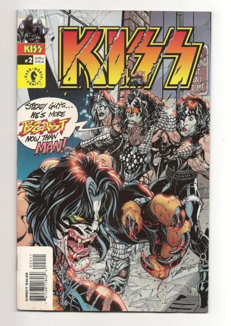 Kiss #2 Dark Horse Comics 2002 VF