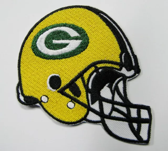 Lot Of (1) New Nfl Green Bay Packers Embroidered Helmet Patches Item # 09