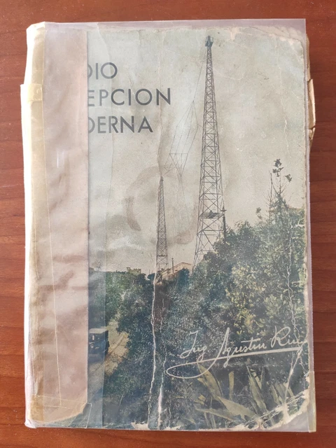 Radio Recepción Moderna 1939. Muy raro.