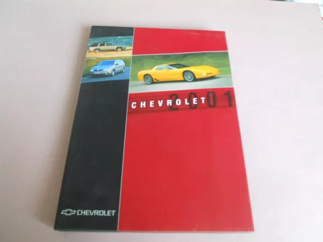 CHEVROLET dossier de presse media press kit salon de Paris 2000 Corvette Blazer