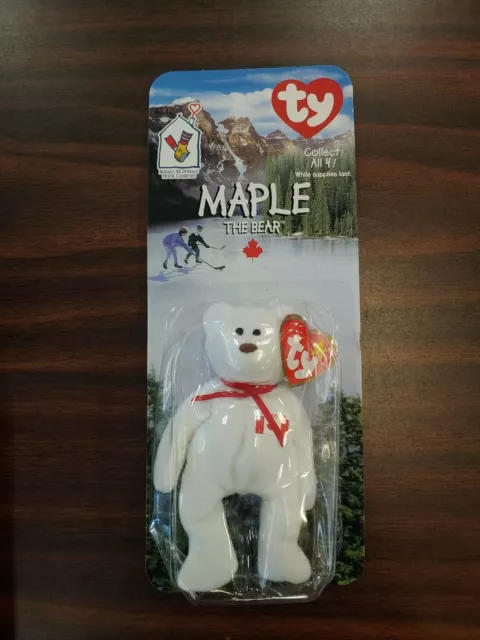 SCARCE McDONALD'S CHARITIES MAPLE THE BEAR WITH ALL ERRORS - WONDERFUL